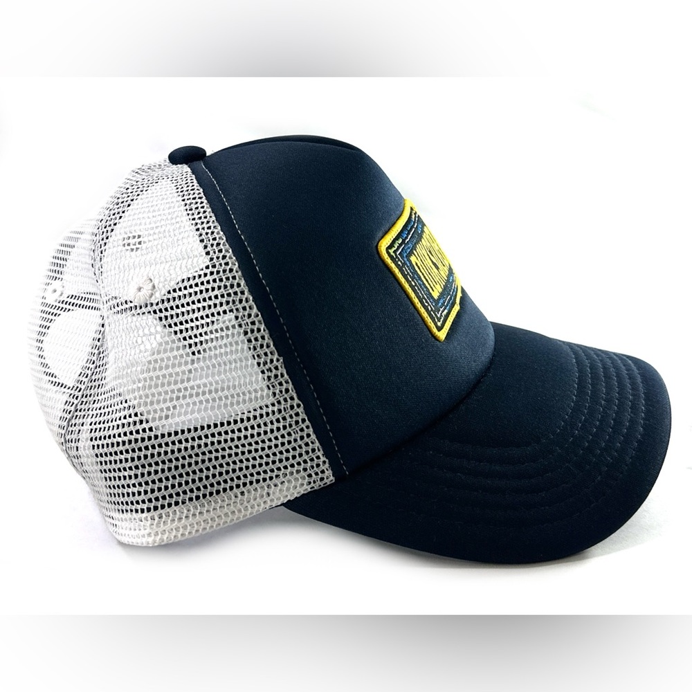 Quiksilver Boy's Sneaky Peak Trucker Hat - Navy Blazer 55cm - Picture 4 of 8